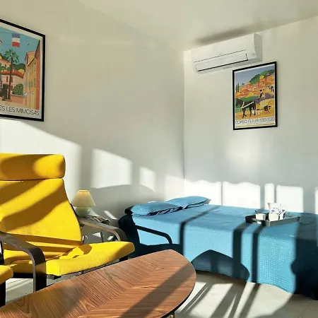 A 150m De La Avec Terrasse Fermee Et Parking Privatif - - Fr-1-251-578 شقة بورم لي ميموزا